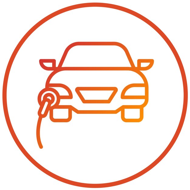 Estilo de icono de restauración de faros de diseño vectorial
