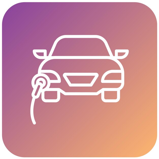 Estilo de icono de restauración de faros de diseño vectorial