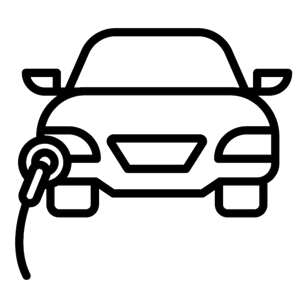Estilo de icono de restauración de faros de diseño vectorial