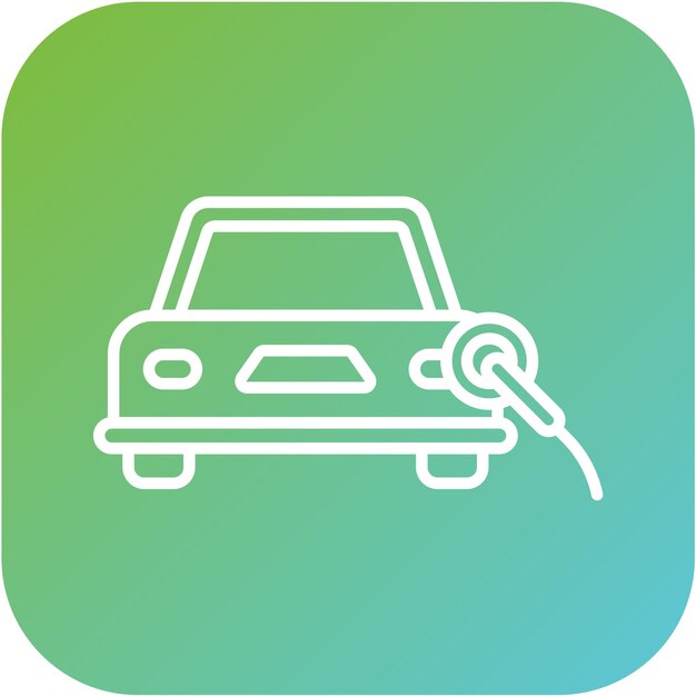Estilo de icono de restauración de faros de diseño vectorial