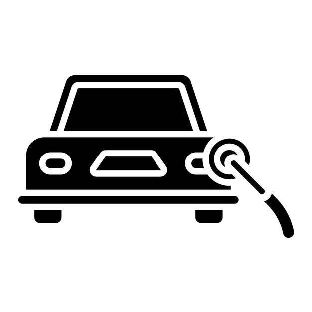Estilo de icono de restauración de faros de diseño vectorial