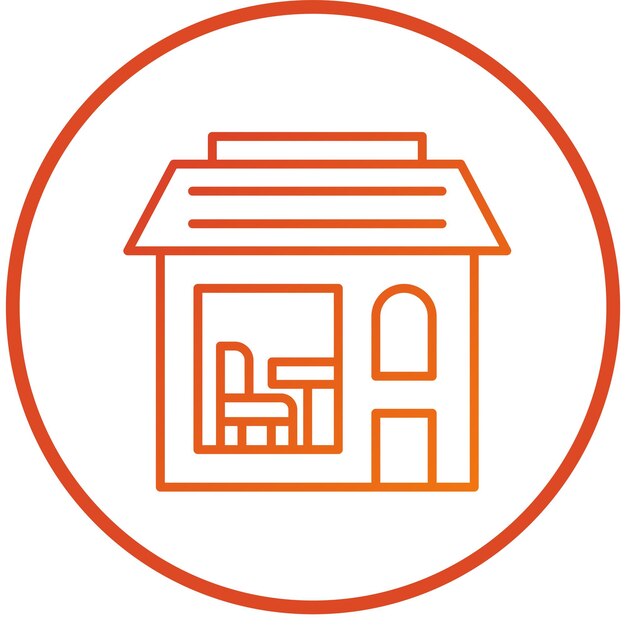 Estilo del icono del restaurante