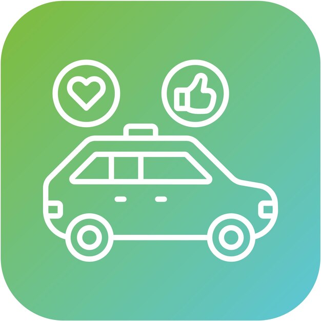 Estilo del icono de retroalimentación del diseño vectorial