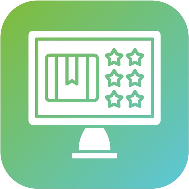 Estilo del icono de retroalimentación del diseño vectorial