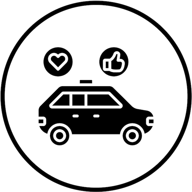 Estilo del icono de retroalimentación del diseño vectorial