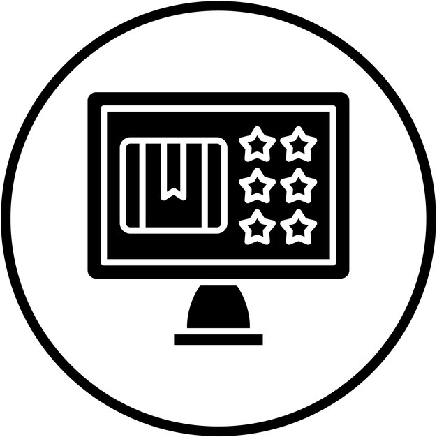 Estilo del icono de retroalimentación del diseño vectorial