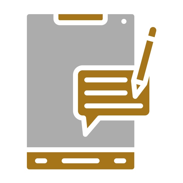 Estilo del icono de retroalimentación del diseño vectorial