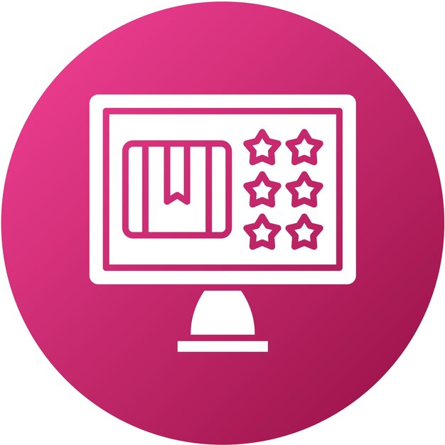 Estilo del icono de retroalimentación del diseño vectorial