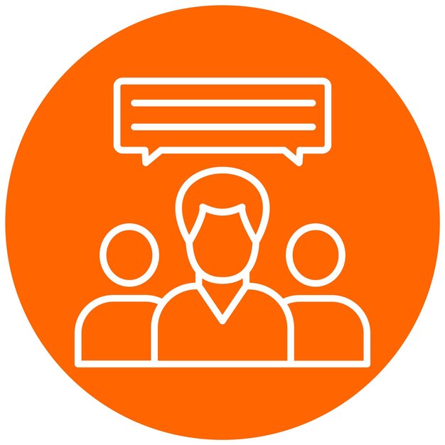 Estilo del icono de retroalimentación del grupo de diseño vectorial