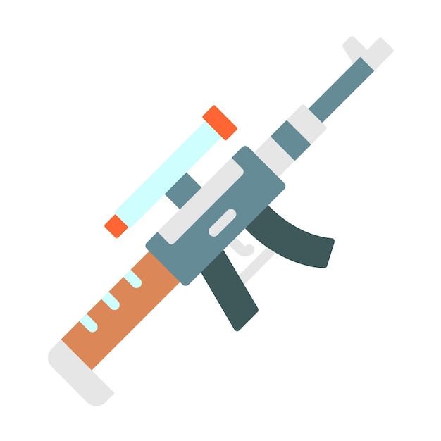 Estilo del icono del rifle de francotirador