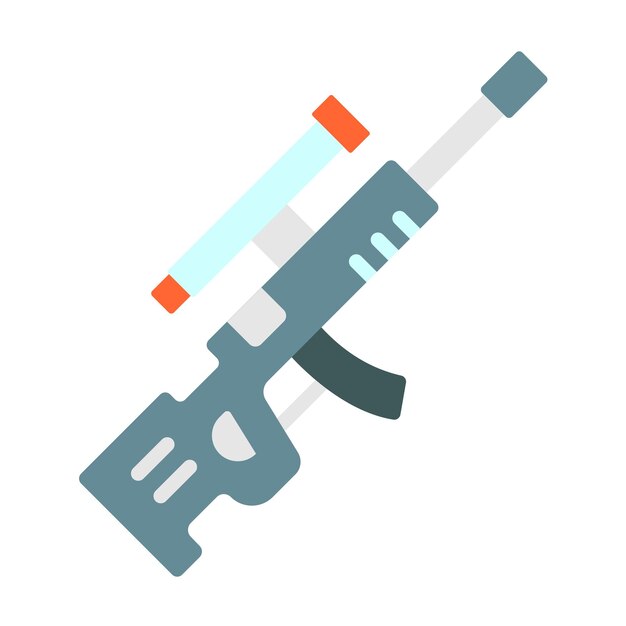Estilo del icono del rifle de tirador designado