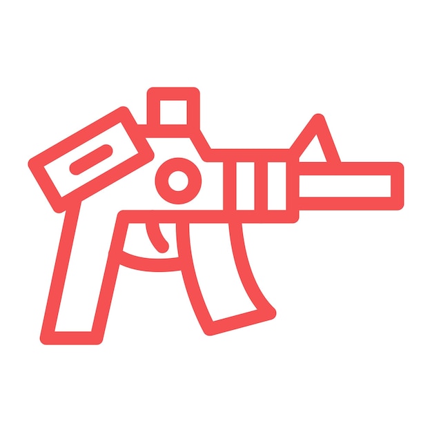 Estilo del icono del rifle