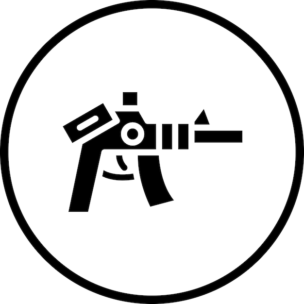 Estilo del icono del rifle