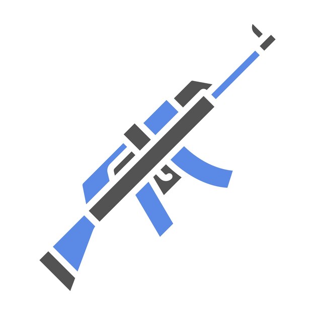 Estilo del icono del rifle