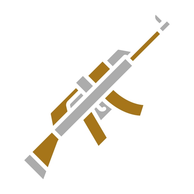 Estilo del icono del rifle