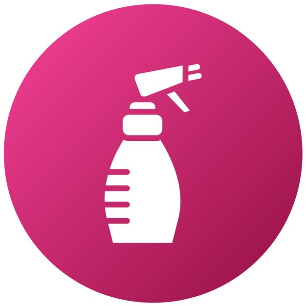 Estilo del icono del rociador de diseño vectorial