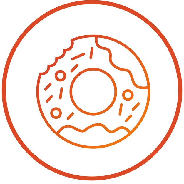 Estilo del icono de las rosquillas