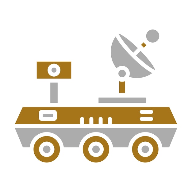 Estilo del icono del rover de Marte