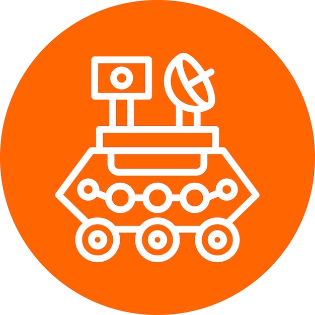 Estilo del icono del rover