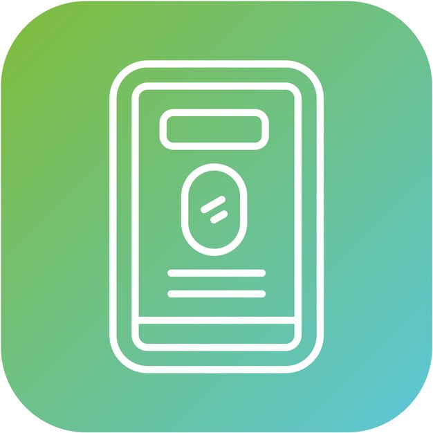 Estilo del icono de salida del diseño vectorial