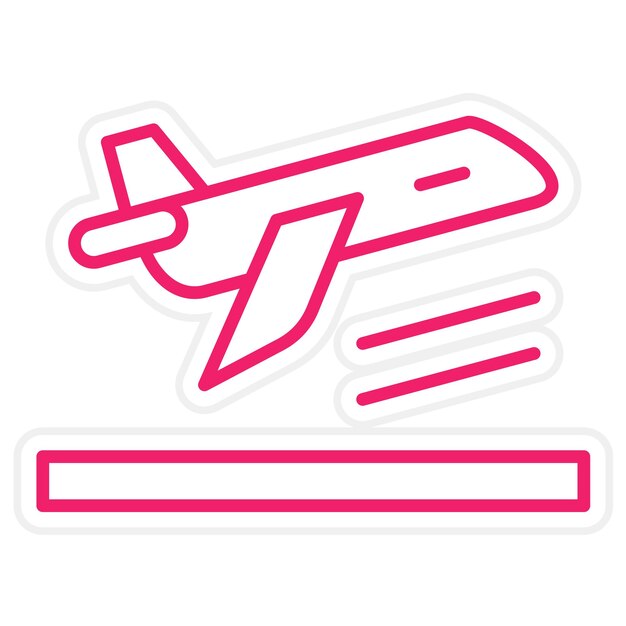 Estilo del icono de salida del diseño vectorial