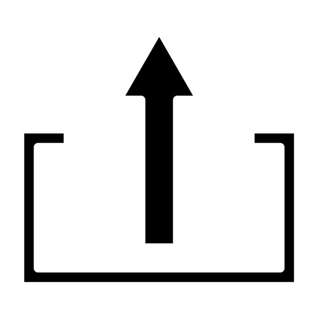 Estilo del icono de salida del diseño vectorial
