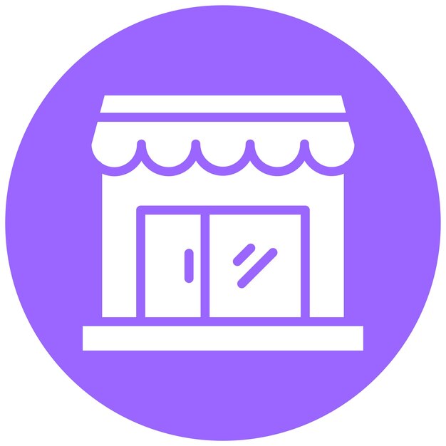 Estilo del icono de salida de diseño vectorial
