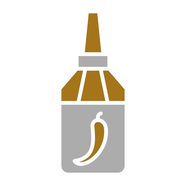 Estilo del icono de la salsa