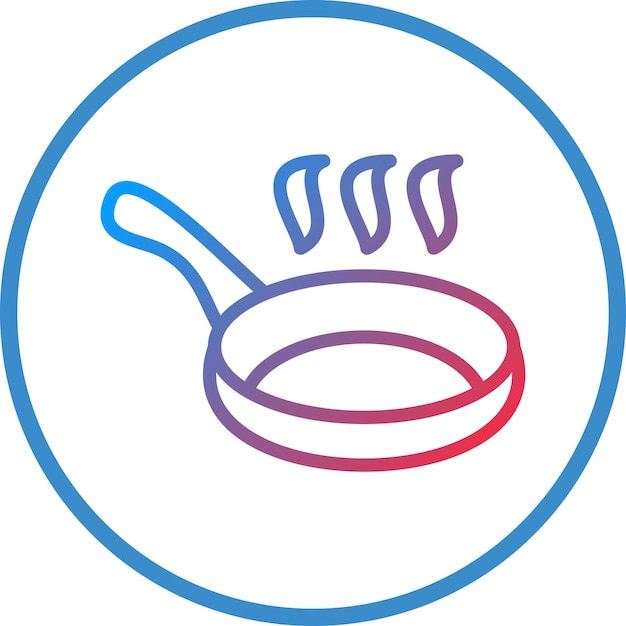 Estilo del icono de la sartén