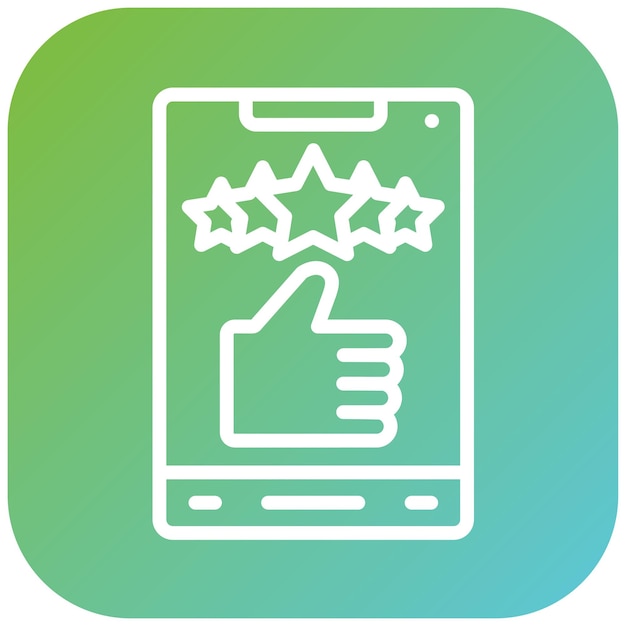 Estilo del icono de satisfacción del diseño vectorial
