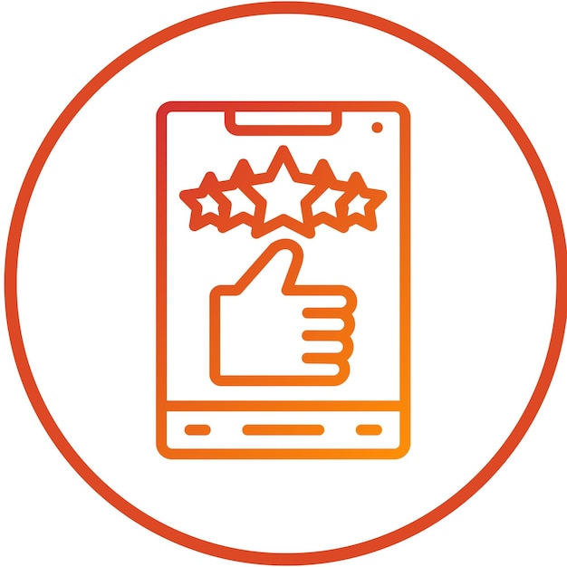 Estilo del icono de satisfacción del diseño vectorial