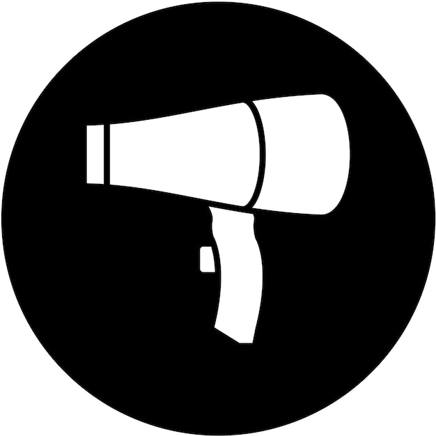 Estilo del icono del secador de cabello