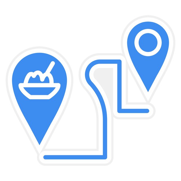 Estilo del icono de seguimiento del diseño vectorial