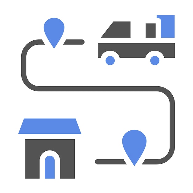 Estilo del icono de seguimiento del diseño vectorial