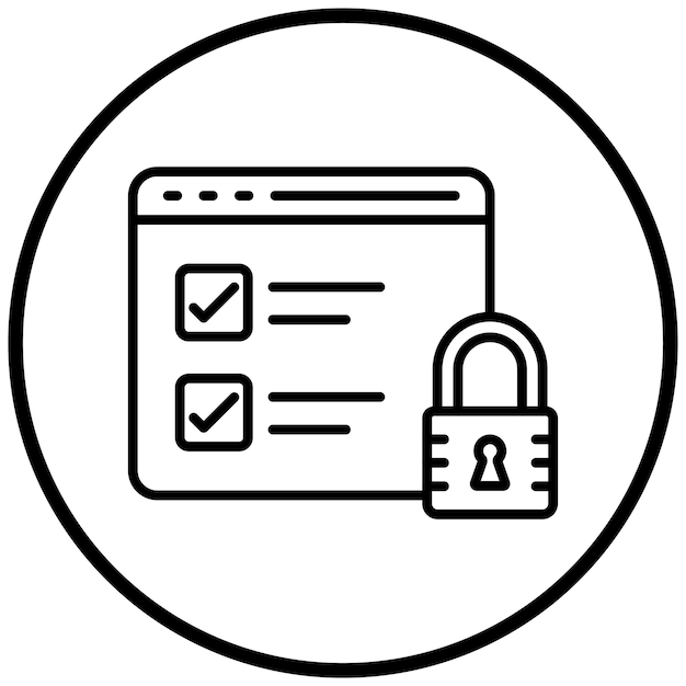 Estilo del icono de seguridad del navegador