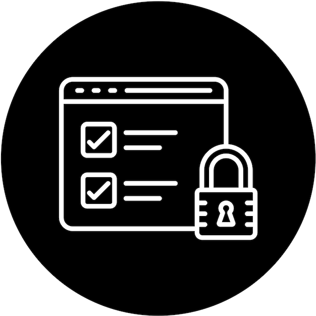 Estilo del icono de seguridad del navegador