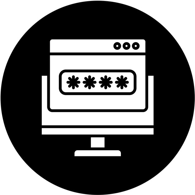 Estilo del icono de seguridad del sitio web