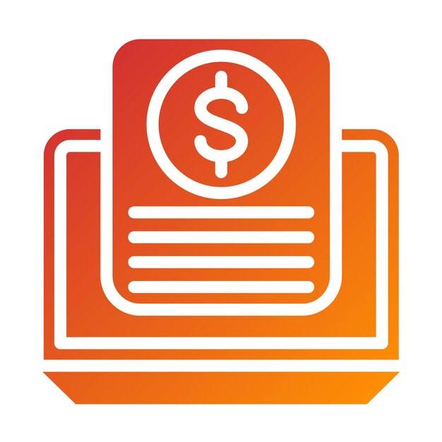 Estilo de icono de seguro cibernético de diseño vectorial