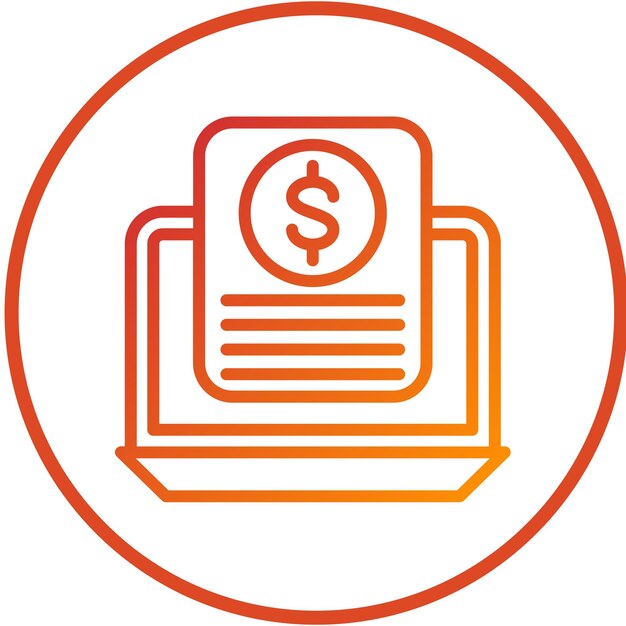 Estilo de icono de seguro cibernético de diseño vectorial