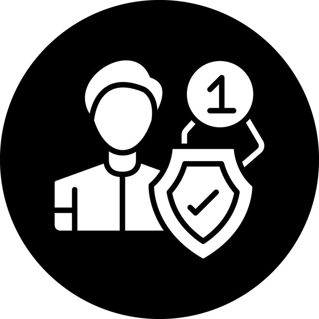 Estilo del icono de seguro individual