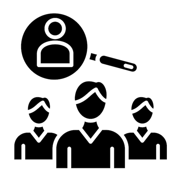 Estilo del icono de selección de diseño vectorial