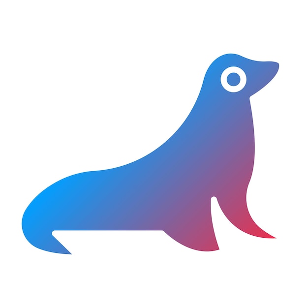 Estilo del icono del sello de diseño vectorial