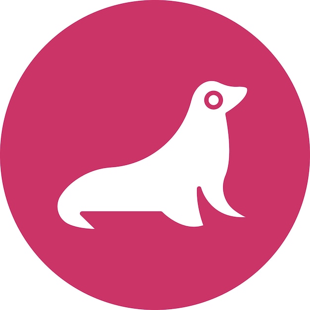 Estilo del icono del sello de diseño vectorial