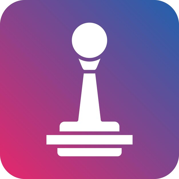 Estilo del icono del sello de diseño vectorial