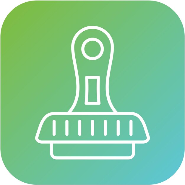 Estilo del icono del sello de diseño vectorial