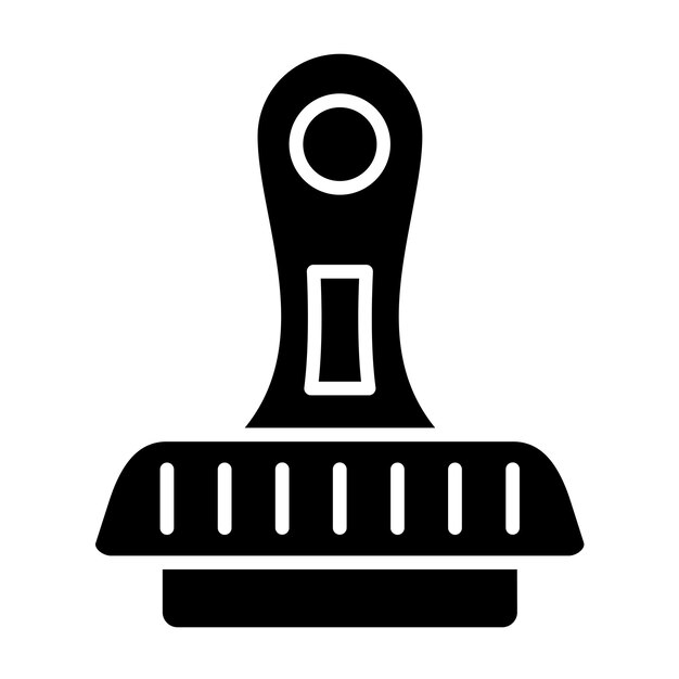 Estilo del icono del sello de diseño vectorial