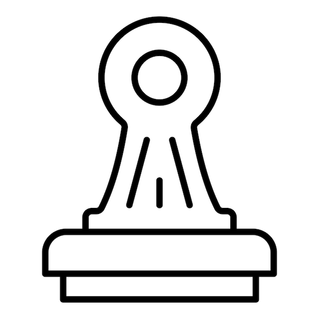Estilo del icono del sello