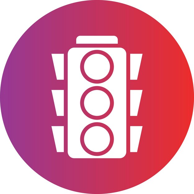 Estilo del icono del semáforo