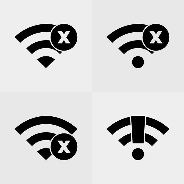 Sin estilo de icono de señal wifi 2