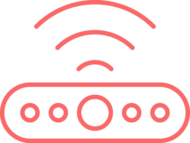 Estilo del icono del sensor de diseño vectorial